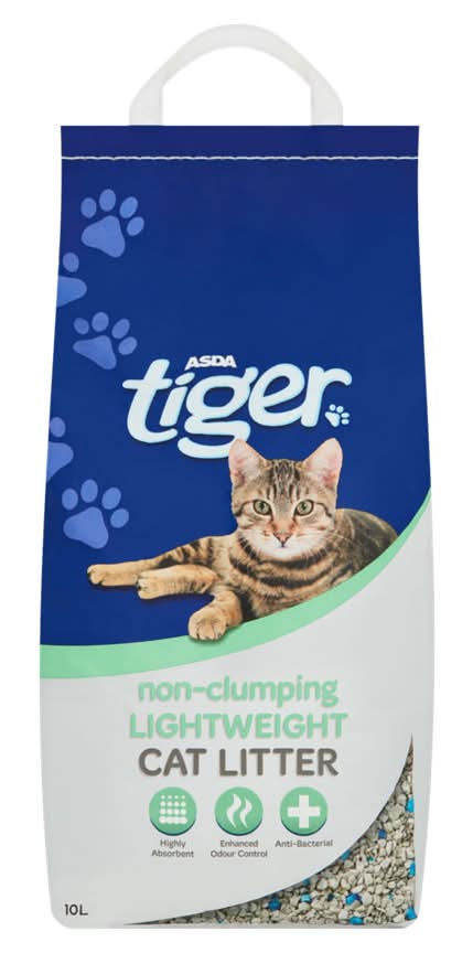 ASDA Non-Clumping Lightweight Cat Litter (10L)