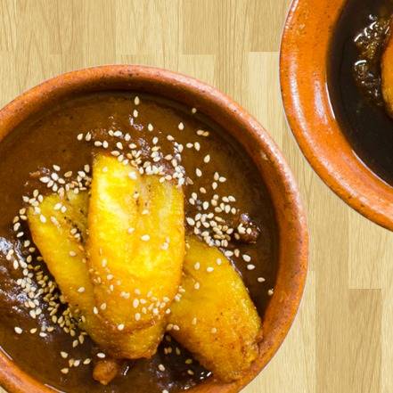 Mole de Plátano Frito