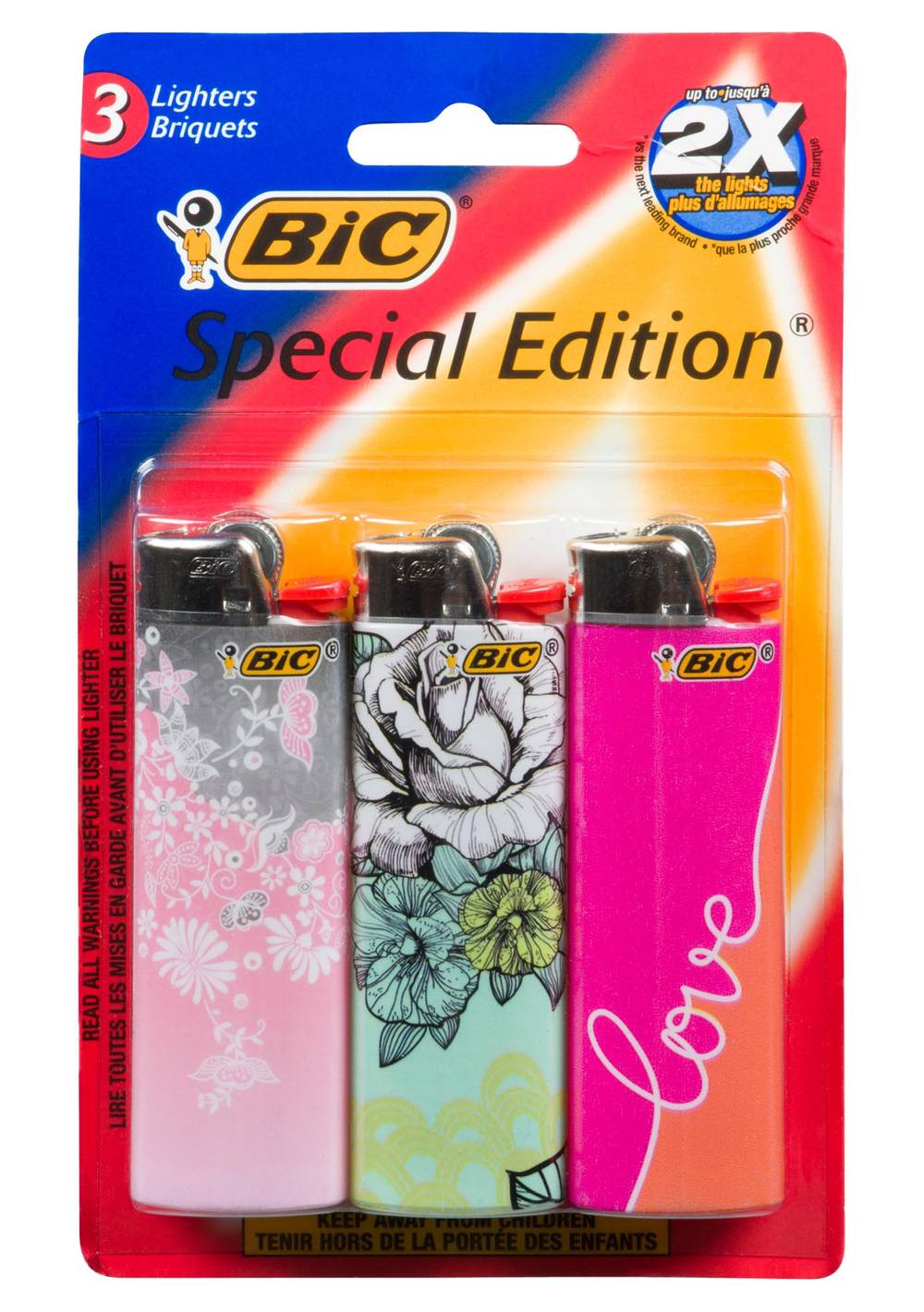 Bic Briquets Special Edition, Emballage de 3 / Bic Special Edition Lighters, 3-Pack