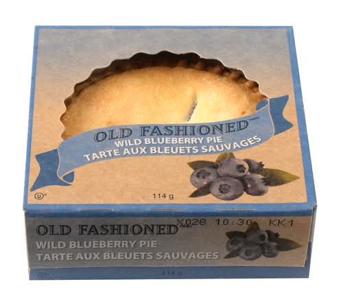 Old fashioned la tarte (bleuets sauvages) - old fashioned pie, wild blueberry, 4 in (114 g)