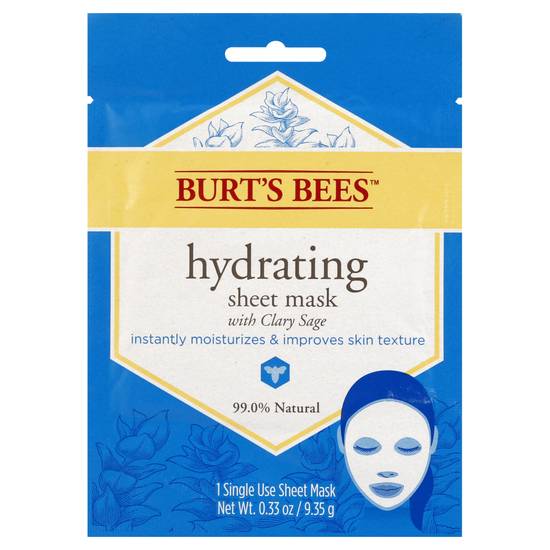 Burt's Bees Clary Sage Hydrating Sheet Mask
