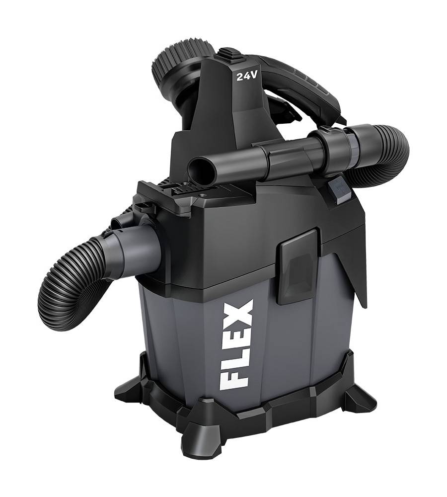 FLEX 1.6-Gallon 1 HP Cordless Wet/Dry Shop Vacuum with Accessories Included (Battery Not Included) | FX5221-Z
