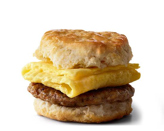 Sausage Biscuit with Egg