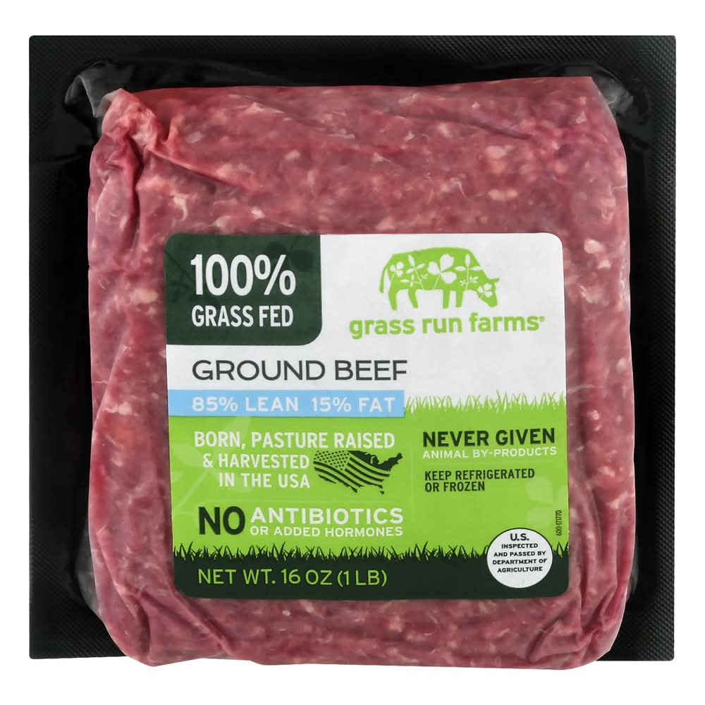 Grass Run Farms Ground Beef (16 oz)