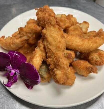 Vegetable tempura entree