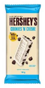 Hershey Cookies n Crème Family bar 108g