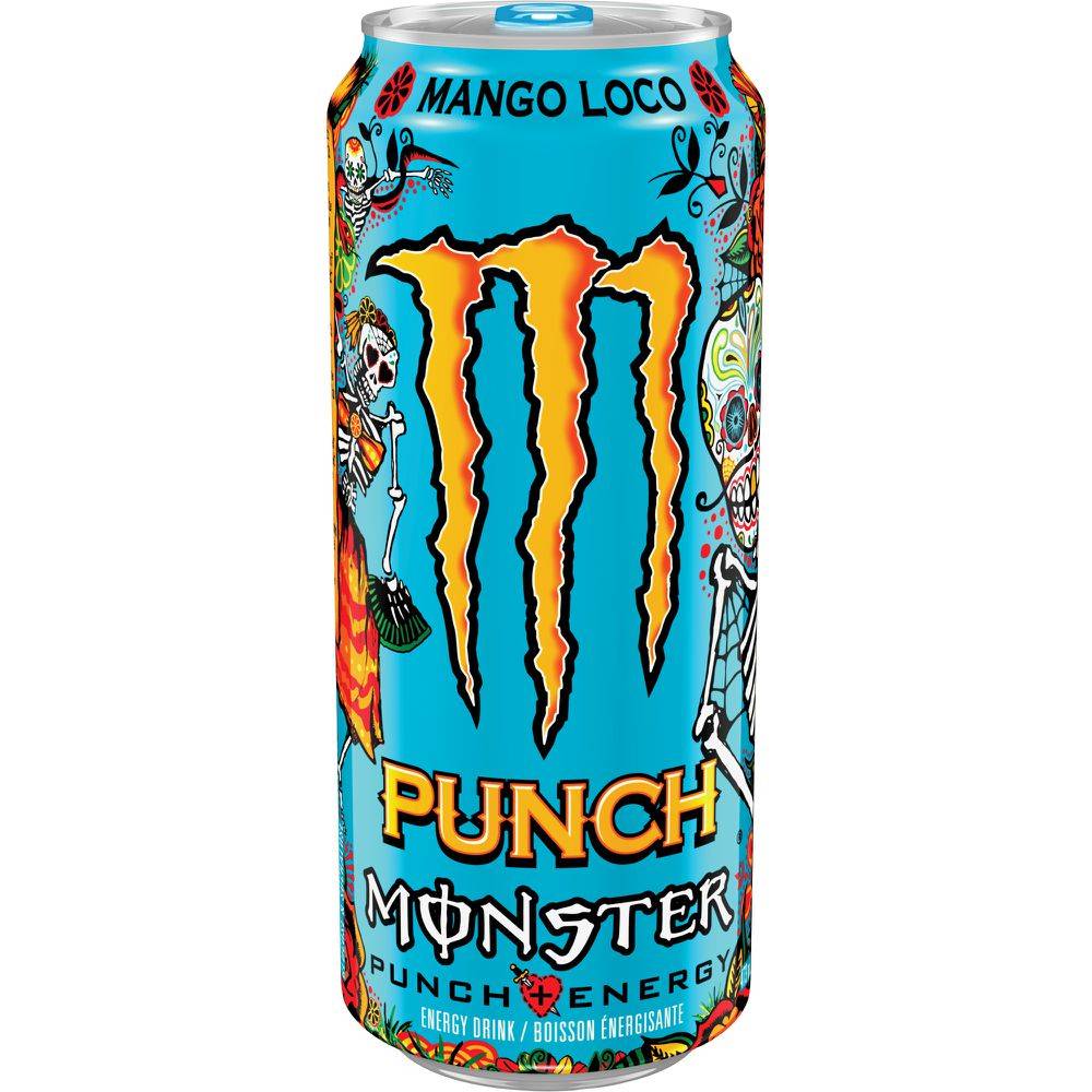 Monster Energy Punch Mango Loco Energy Drink (473 ml)