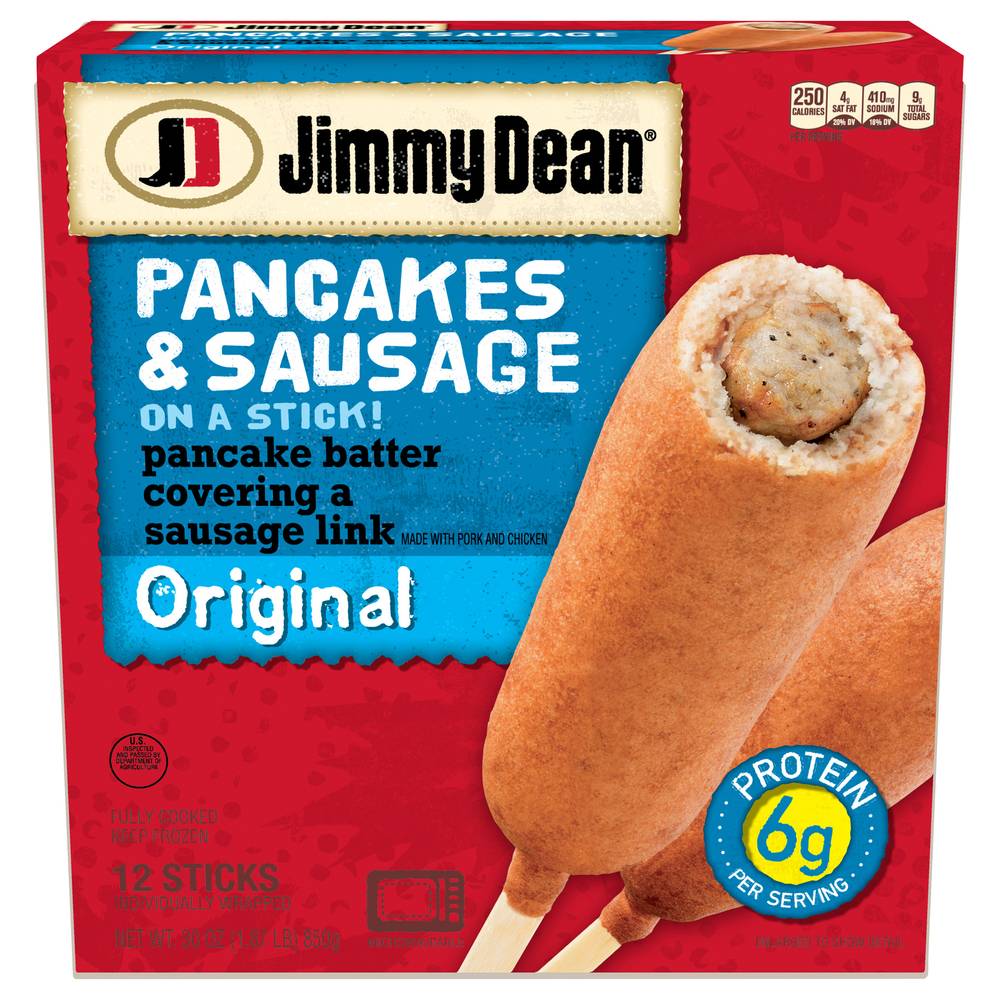 Jimmy Dean Original Pancakes & Sausage (1.88 lbs, 12 ct)