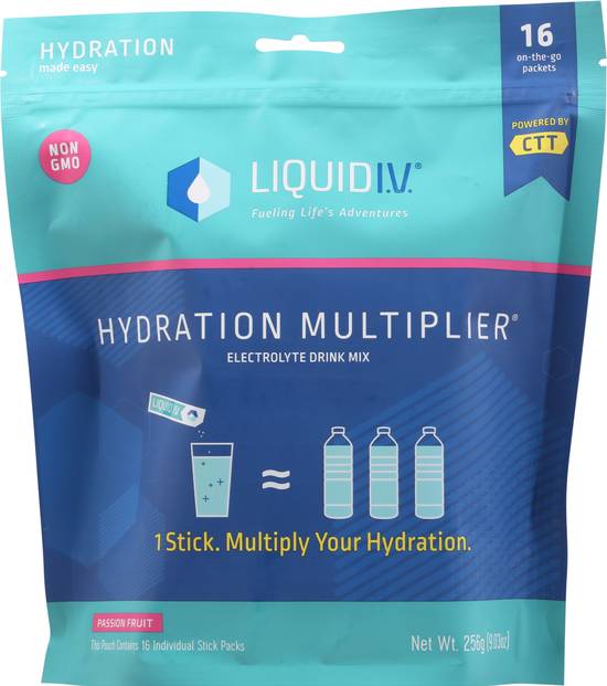Liquid I.v. Hydration Multiplier Electrolyte Drink Mix (16 ct, 0.57 oz)