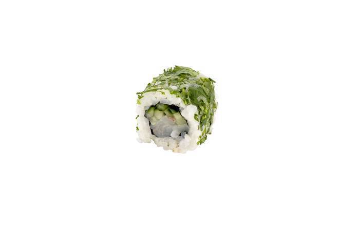 California roll's daurade concombre citron coriandre