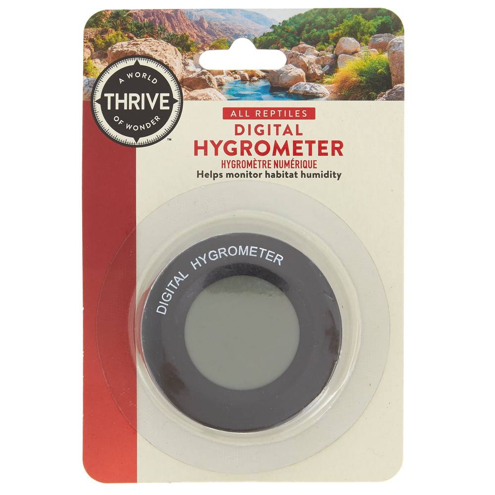 Thrive Reptile Digital Hygrometer (Size: One Size)