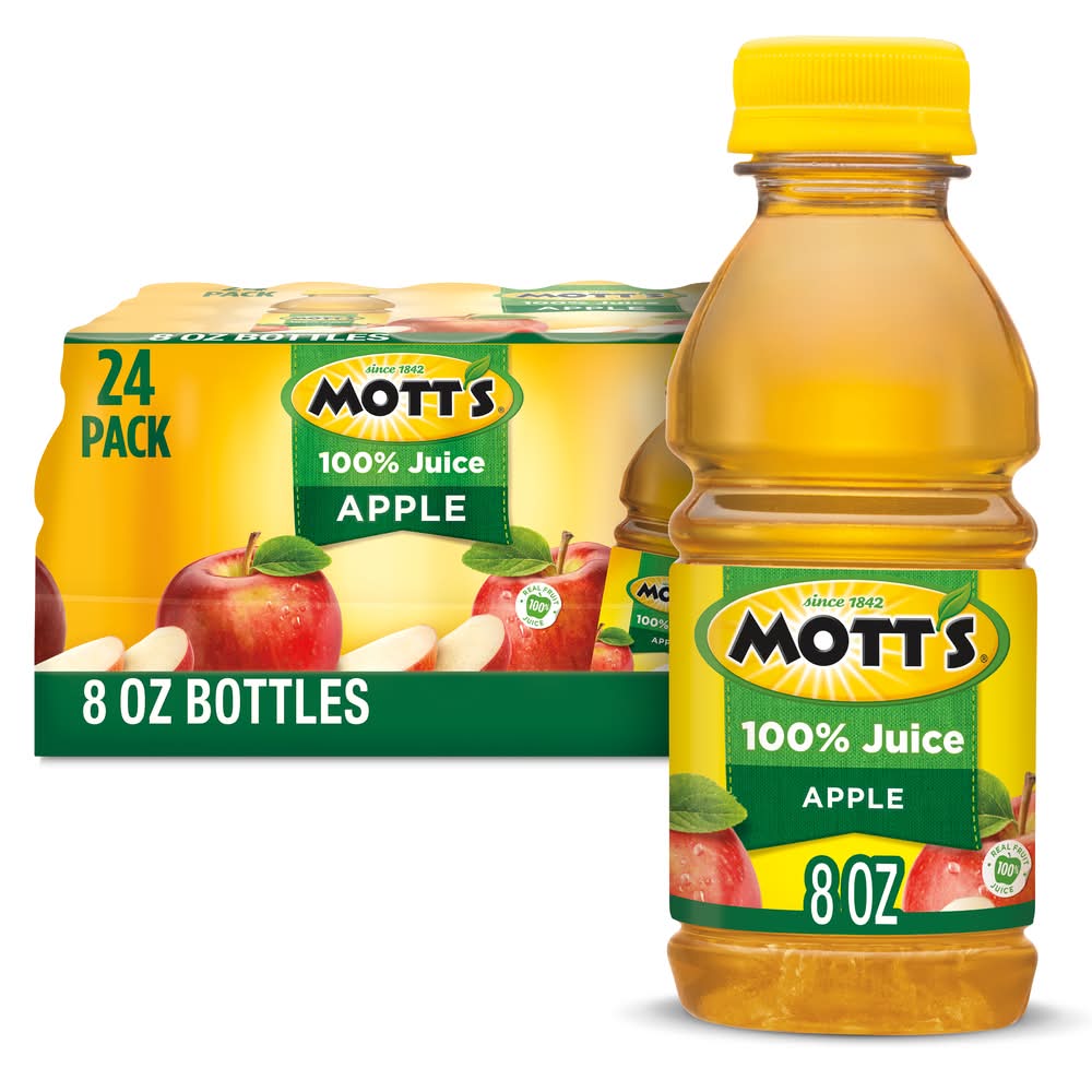 Mott's 100% Original Apple Juice (24 x 8 fl oz)