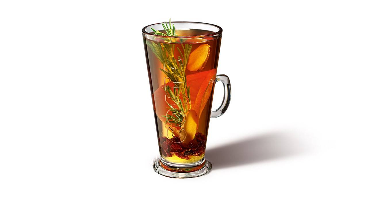 Herbata Premium z Imbirem i Żurawiną