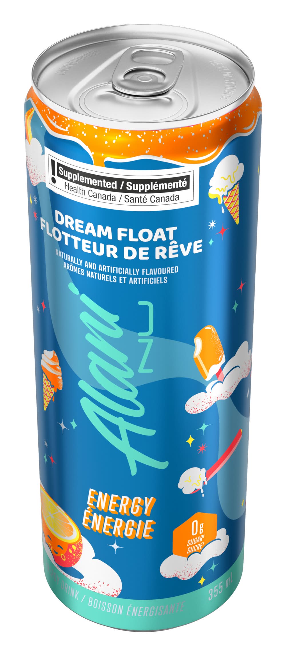 Alani nu boisson énergisante - energy drink (355 ml) (flotteur de rêve)