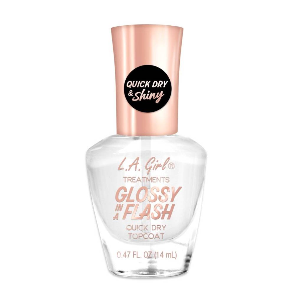 L.a. Girl Glossy in a Flash Quick Dry Top Coat Nail Polish