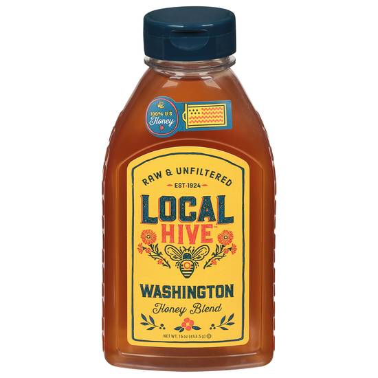 Local Hive Washington Raw & Unfiltered Honey