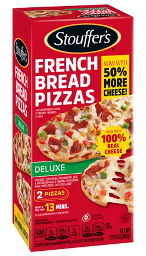 Stouffer's French Bread Deluxe Pizzas