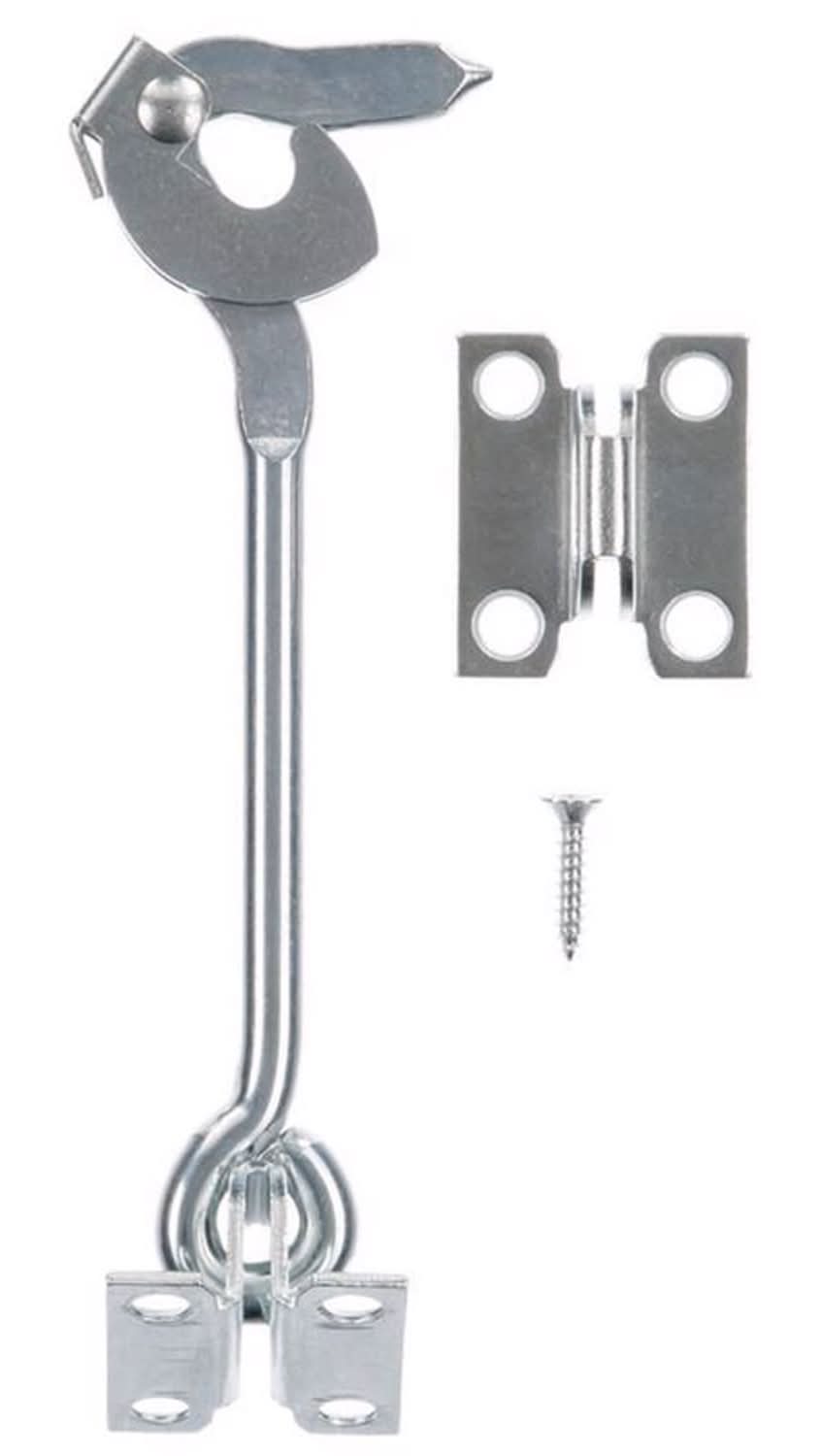 ACE 1 In. L Zinc Plate Staple Gate Hook 1 Pk