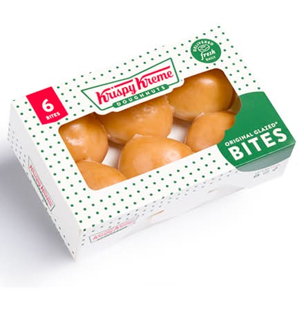 Krispy Kreme Bites Original Glazed 6 Pk