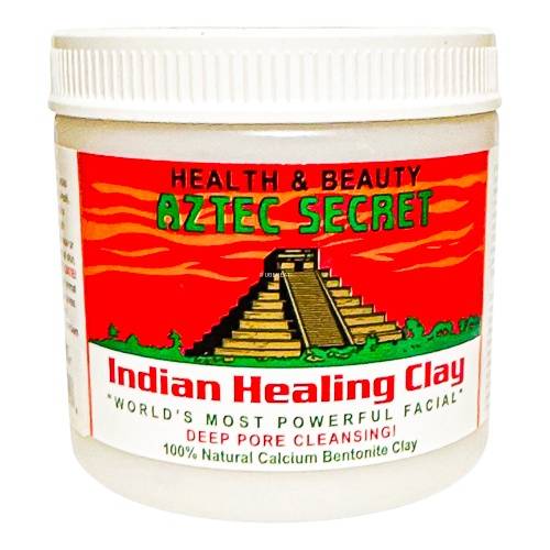 Aztec Secret Indian Healing Clay Deep Pore Cleansing Face & Body Mask, Natural Calcium Bentonite Clay - 15.5oz