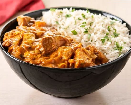 Plat poulet madras