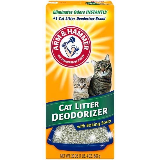 Arm & Hammer Cat Litter Deodorizer with Baking Soda (20 oz)