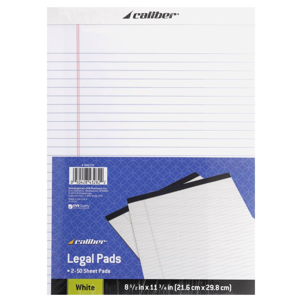 Caliber Legal Pads