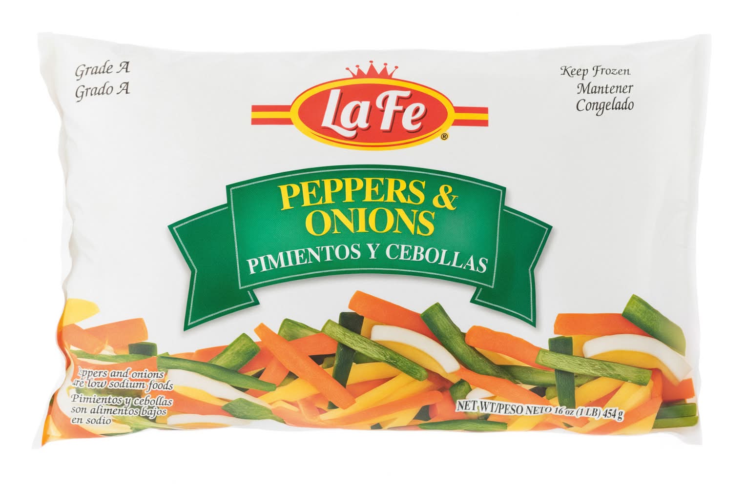 La Fe Keep Frozen Peppers and Onion Fajita Mix Delivery in Under