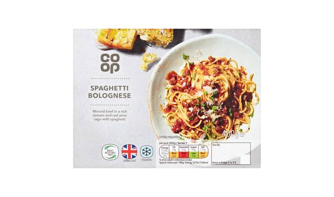 Co-op Spaghetti Bolognese 400g