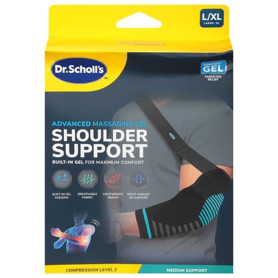 Dr. Scholl's Compression Shoulder Support with Massaging Gel