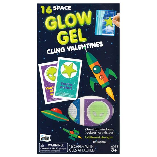 Order Mello Smello Space Glow Gel Valentine Card Kit food online from CVS store, JUPITER on bringmethat.com
