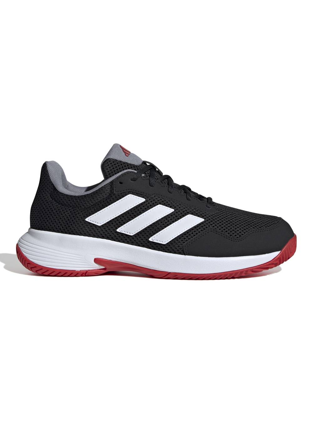 Adidas zapatilla de tenis court-spec 2 unisex negro 'n 9,5