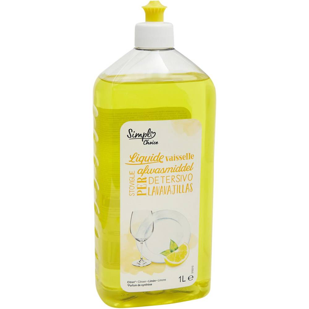 Simpl - Liquide vaisselle citron (1L)