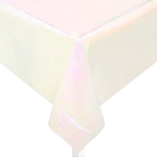 Celebrate It Iridescent Table Cover, 52.5" x 9ft.