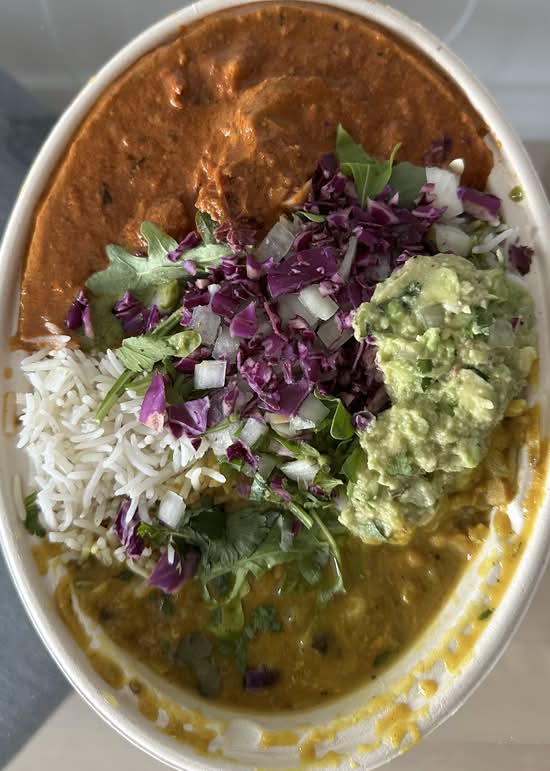 Chicken tikka masala basmati bowl