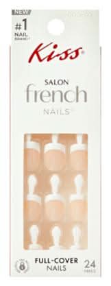 Kiss® Salon French Nails 24-Pack V1