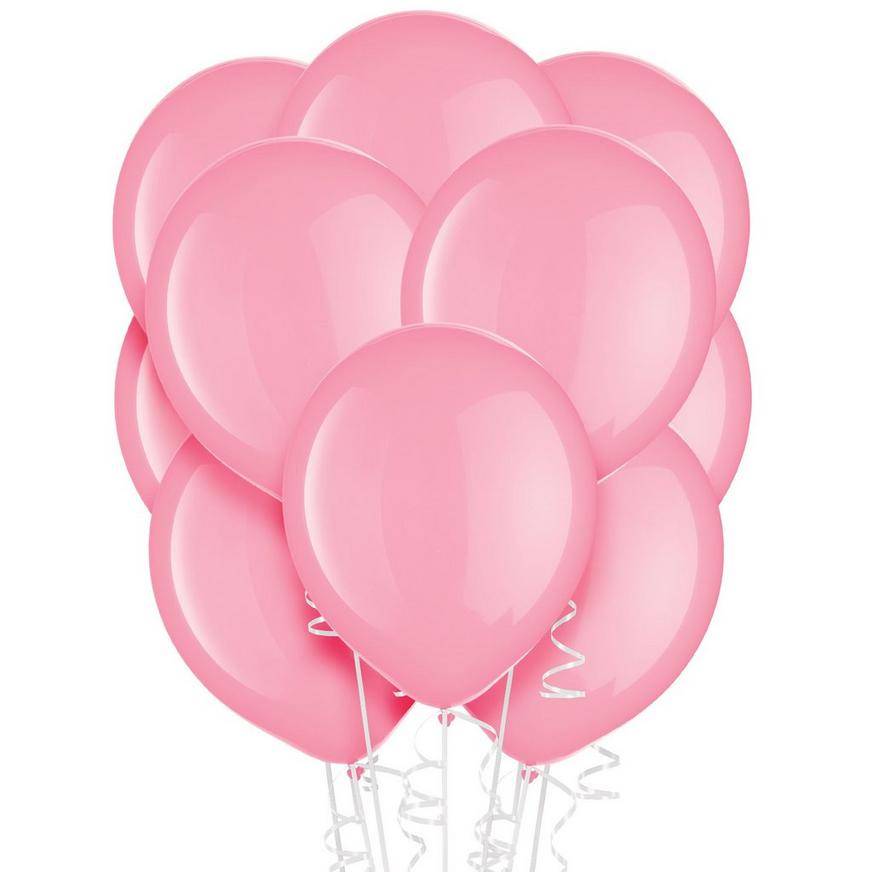 Uninflated 72ct, 12in, Pink Balloons