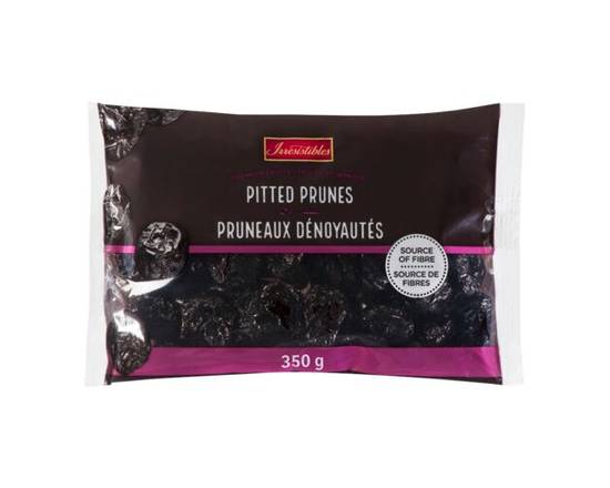 Irresistibles · Pruneaux dénoyautés (350 g) - Pitted prunes (350 g)