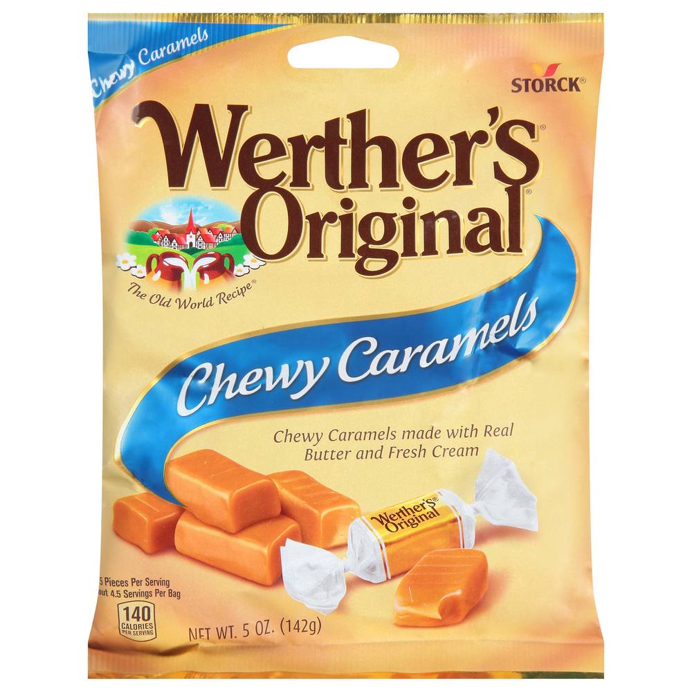 Werther's Original Real Butter Chewy Caramels (5 oz)