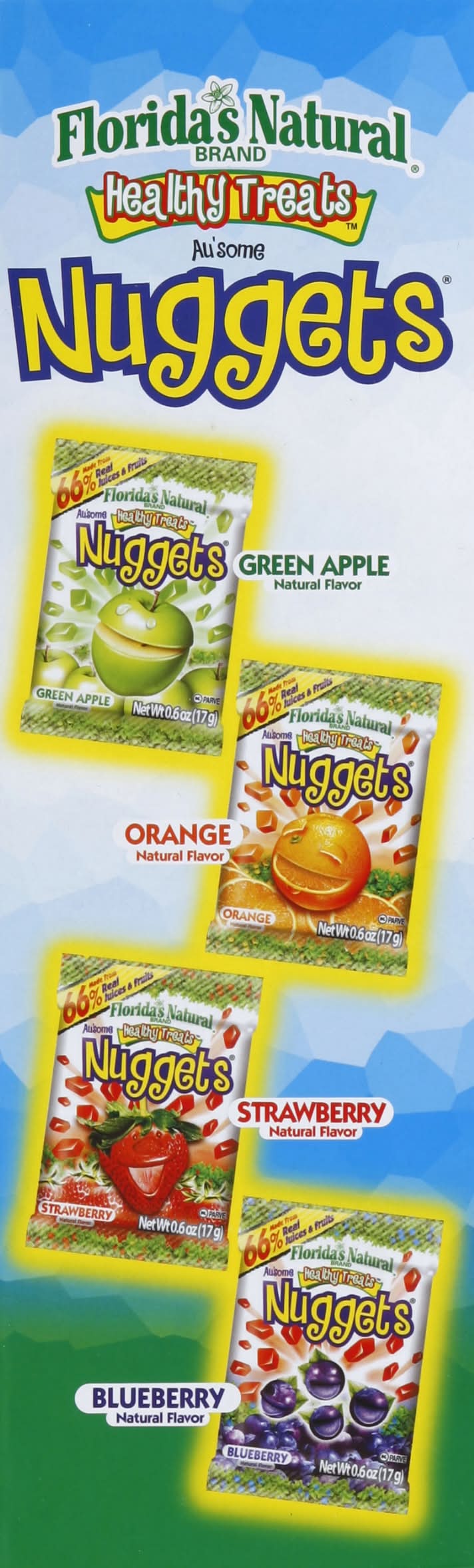 Florida's Natural Healthy Treats Au'some Organic Fruit Nuggets