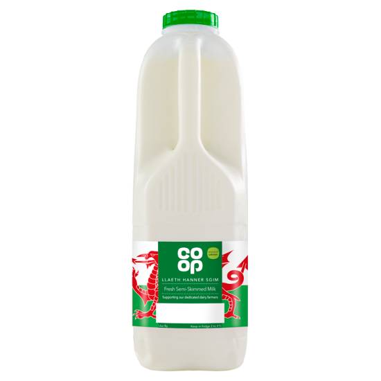 Co-op Fresh Semi-Skimmed Milk (1.14L)