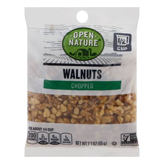 Open Nature Chopped Walnuts (2.3 oz)