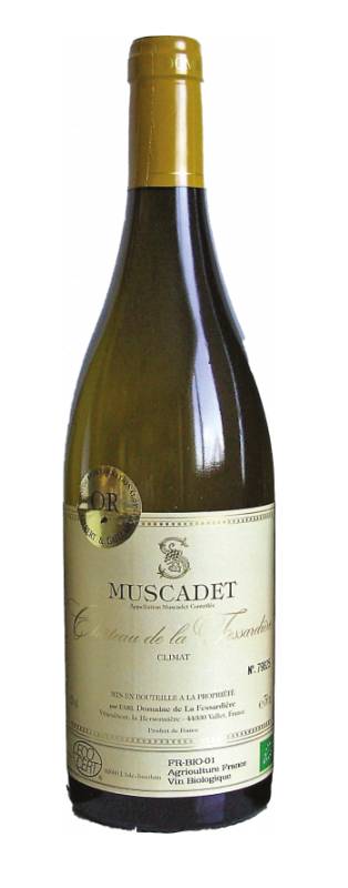 Muscadet - Vin blanc AOC château de la fessardière climat bio domestique (750 ml)