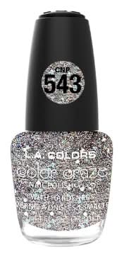 L.A. Colors Craze Nail Polish, Glitter Bomb (0.44 fl oz)
