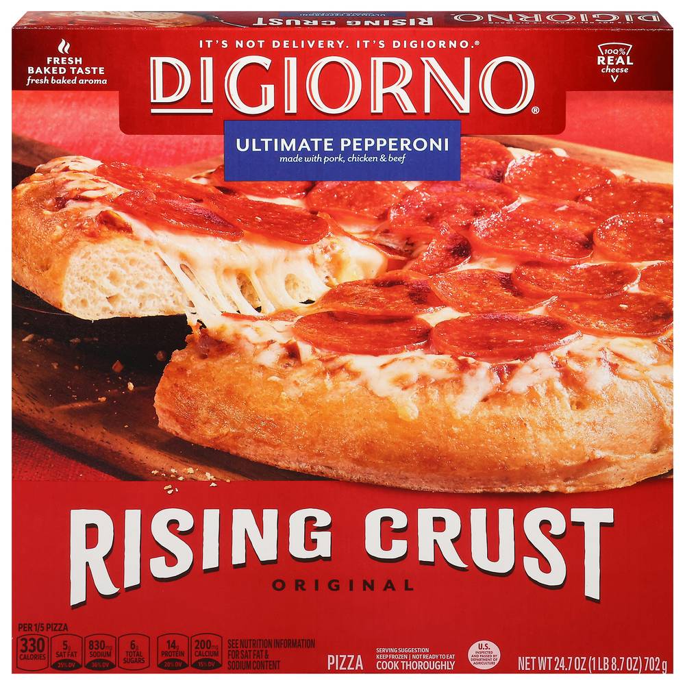 Digiorno Original Rising Crust Pepperoni Frozen Pizza