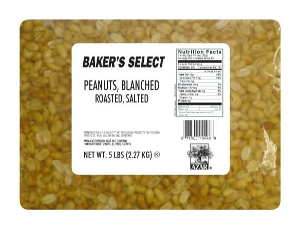 Azar Blanched Roasted And Salted Peanuts (2 units)