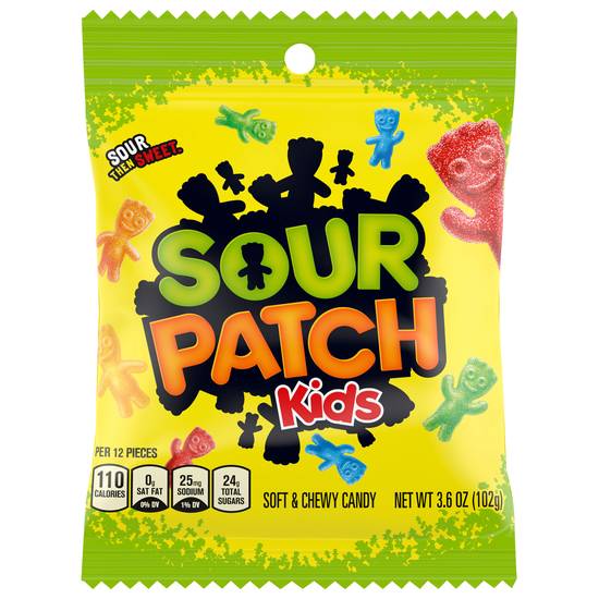 Sour Patch Kids Soft & Chewy Candy (3.6 oz)
