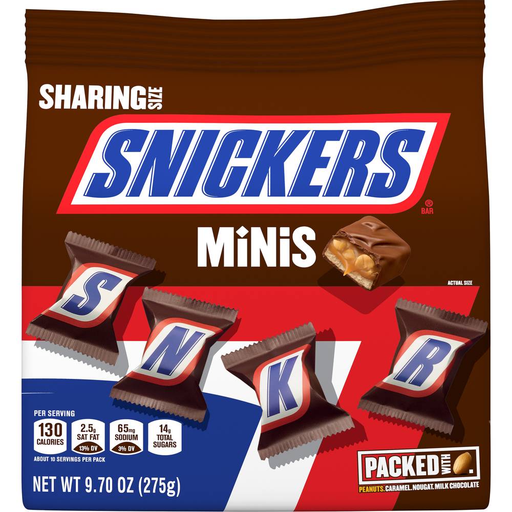 Snickers Minis Size Chocolate Candy Bar (9.7 oz)