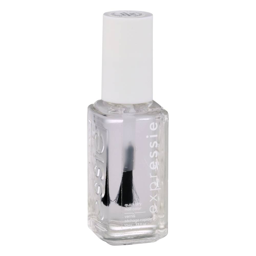 essie Quick Dry Nail Color (390 always transparent)