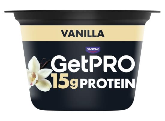 GetPro Vanilla, 15G Protein Yoghurt (160g)